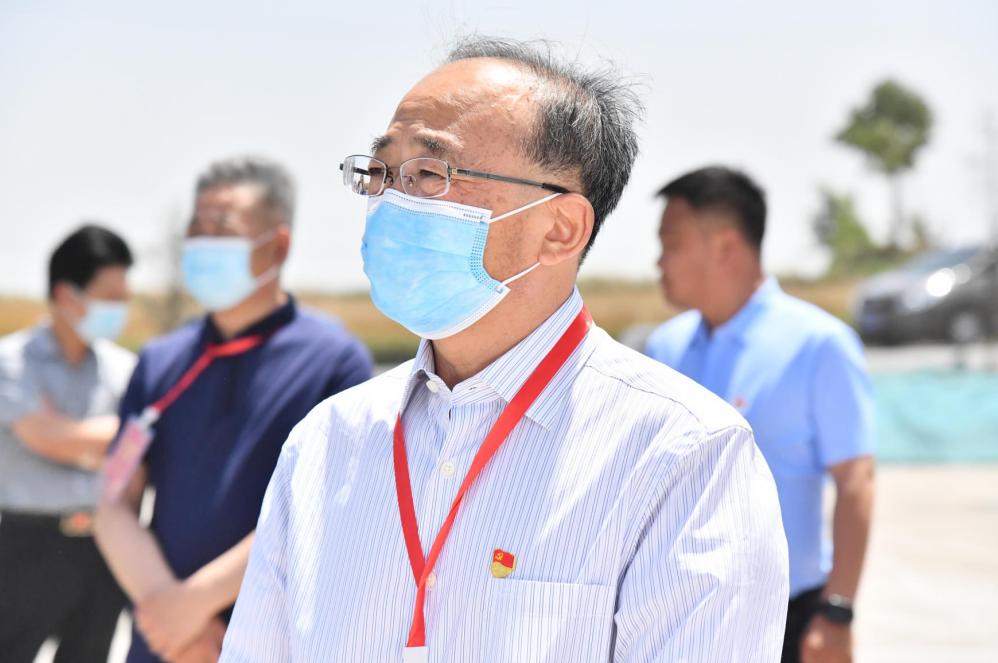 吴中阳带队莅新调研场域载体暨重大项目建设工作