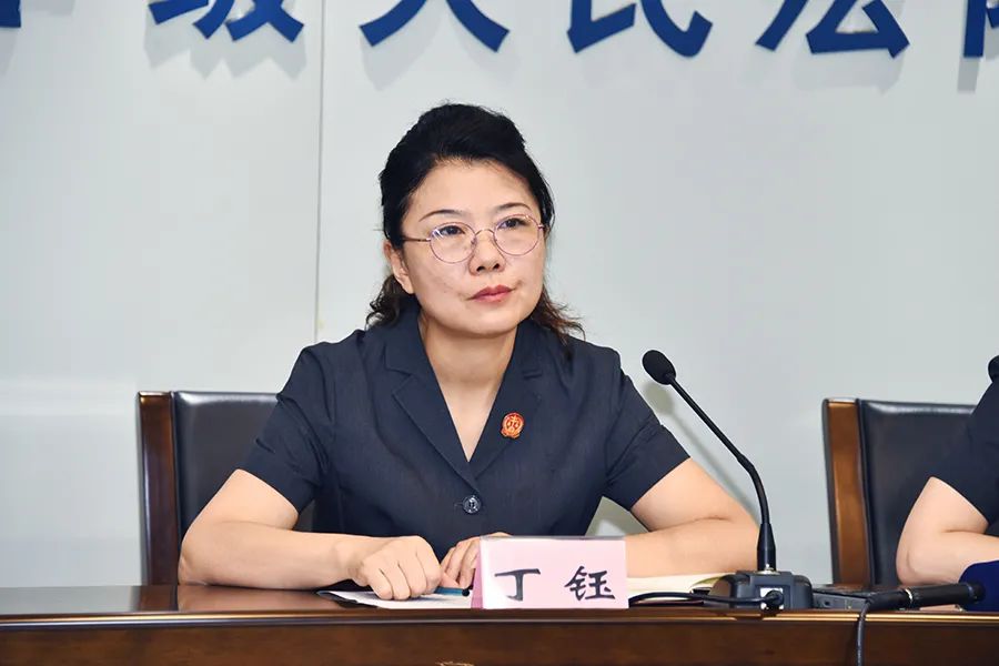 发布会上,市法院未成年人及家事案件审判庭副庭长丁钰,徐聪萍介绍了