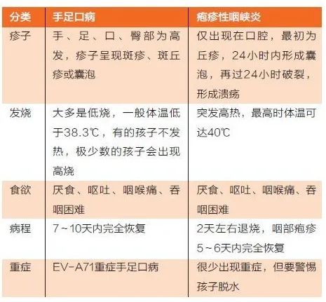 一分鐘讀懂皰疹性咽峽炎和手足口病的那些事