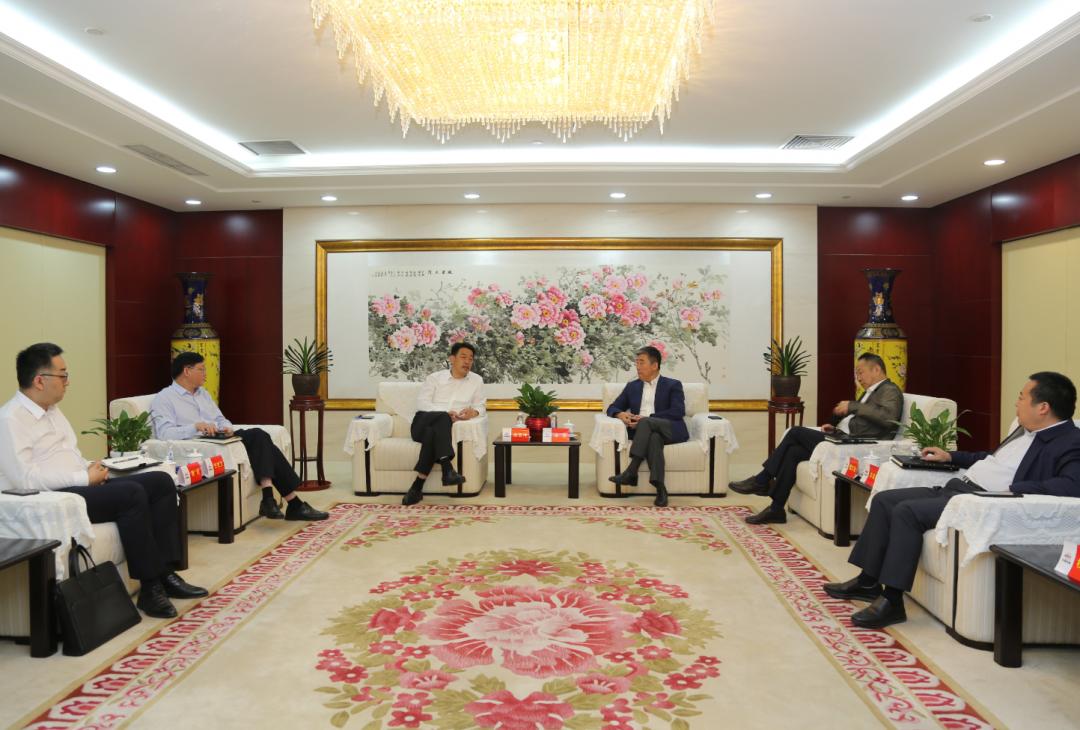 卓磊会见中铁十四局党委书记,董事长吴言坤一行