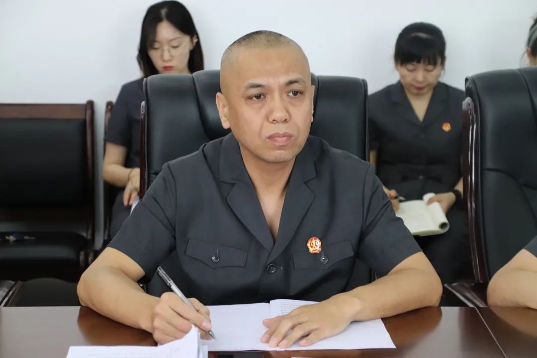 教育整顿|鹤岗市中院领导深入绥滨县法院检查指导队伍教育整顿工作