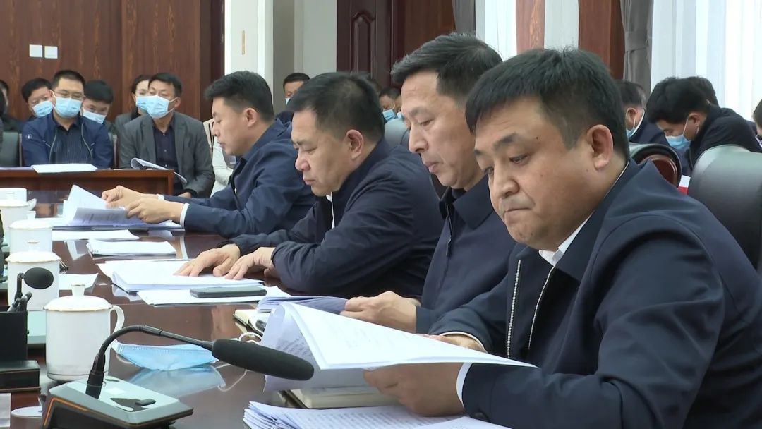 卫生整治情况视频片,听取了关于成立讷河市畜牧工作领导小组情况汇报