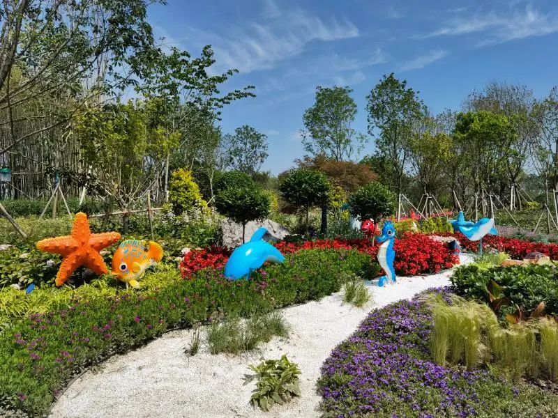 上海崇明设计解读:这是梵高粉丝不能错过的花境.