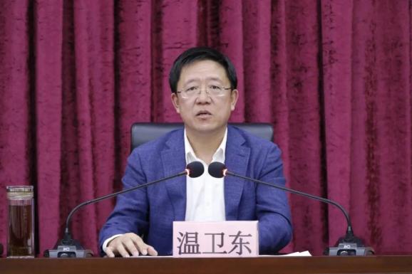 大会,省第五驻点指导组副组长,白银市人大常委会副主任温旭东指导大会