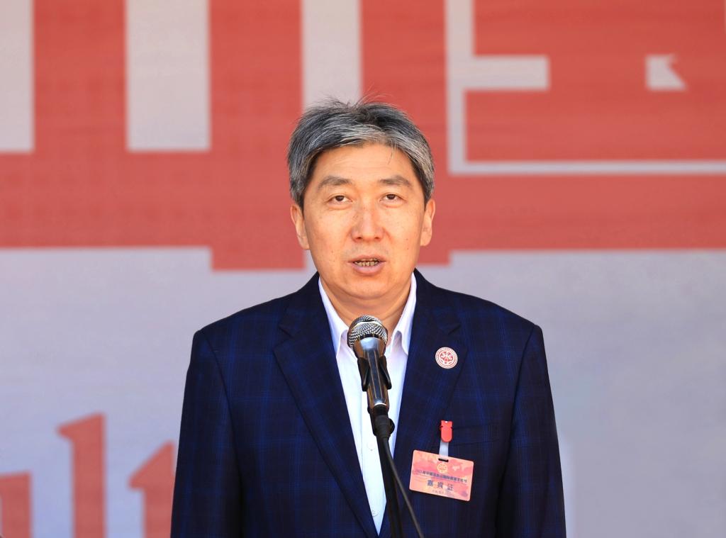 朱晓东宣布开幕.张存良 摄