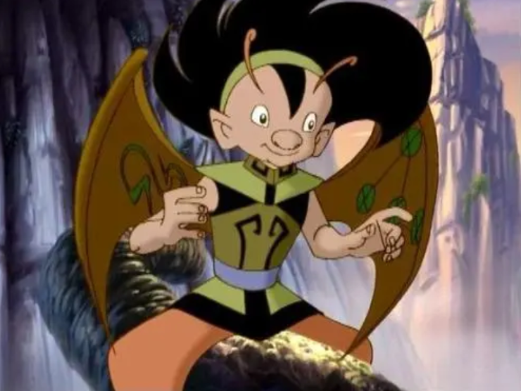 2003年6月1日在央视总台首播的神话故事动画作品《哪吒传奇》中,作为