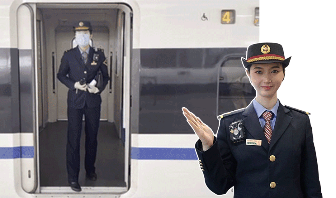 高铁列车到站后,由司机统一开启或关闭车门,列车乘务员在正常情况下是