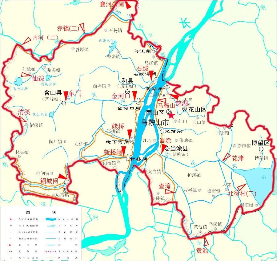马鞍山郑蒲港新区地图图片