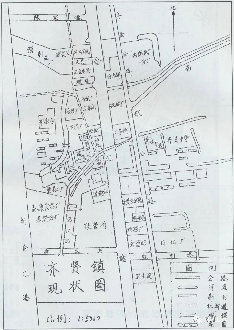 叙说地图图说奉贤地名齐贤