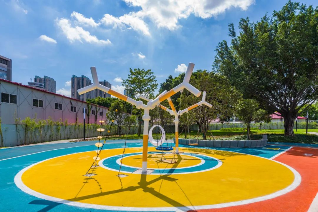 超高颜值广东金融高新区又一网红公园试运营