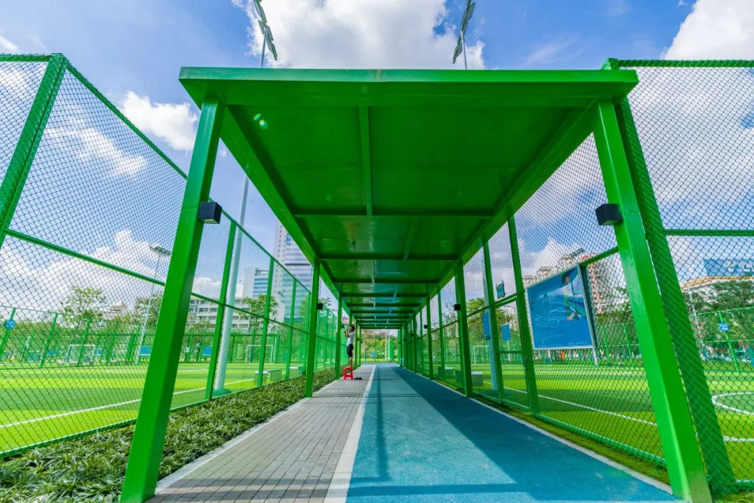 超高颜值广东金融高新区又一网红公园试运营