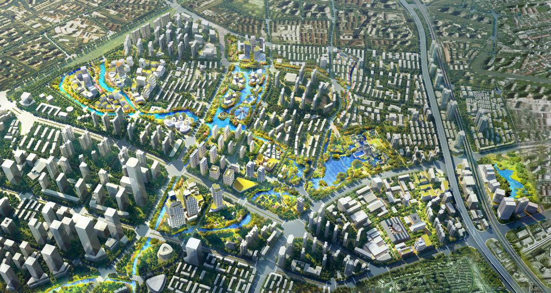 真如海纳小镇规划设计效果图记者:丁婉星原标题:《普陀区的三大功能区