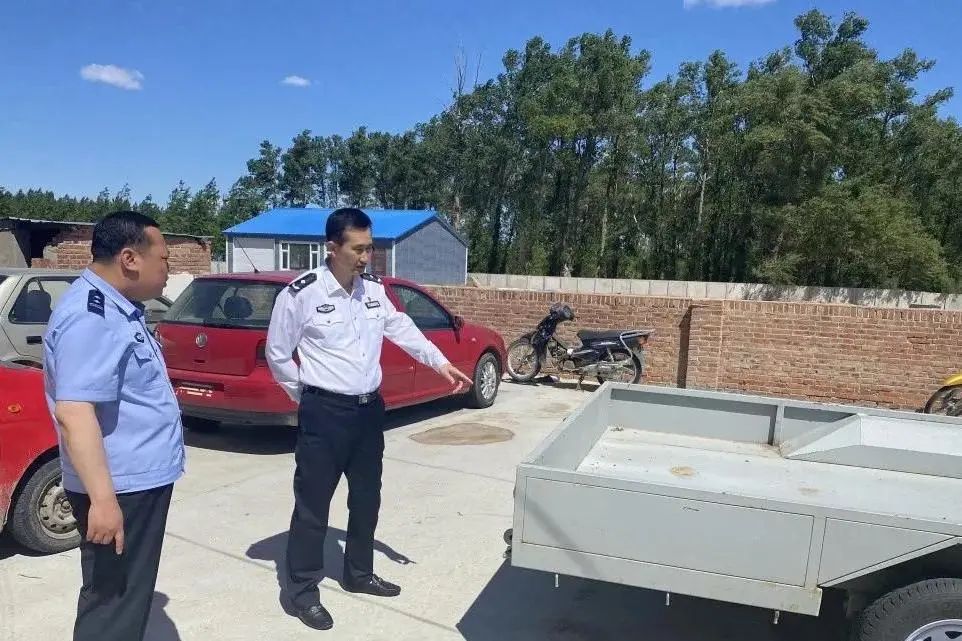 5月25日上午,乾安县副县长,公安局长汪东禹深入基层一线对当前重点