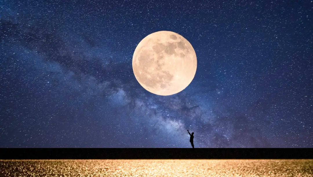 罕见的月全食 超级红月,我们拍到了