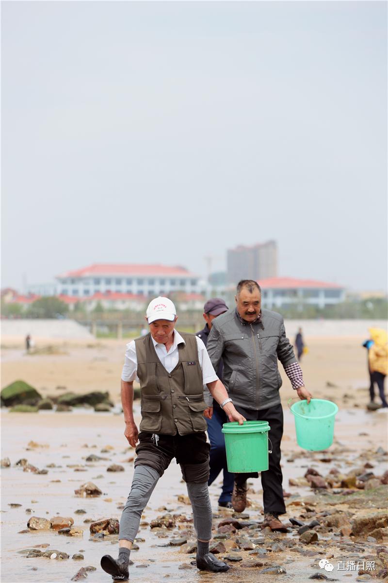 落大潮日照赶海大军再出动