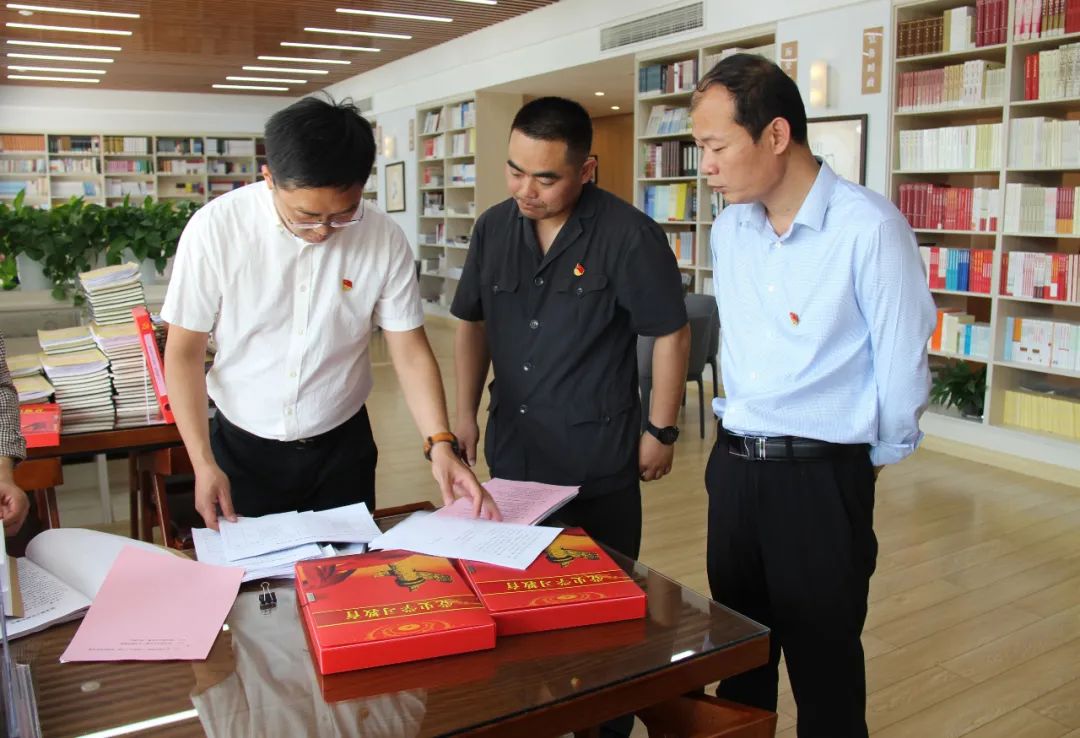 徐州市委党史学习教育巡回指导组莅临新沂法院调研指导党史学习教育