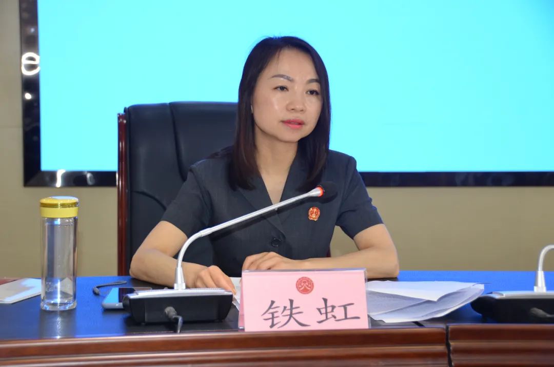 县委政法委队伍建设巡查组到我院开展队伍建设巡查工作