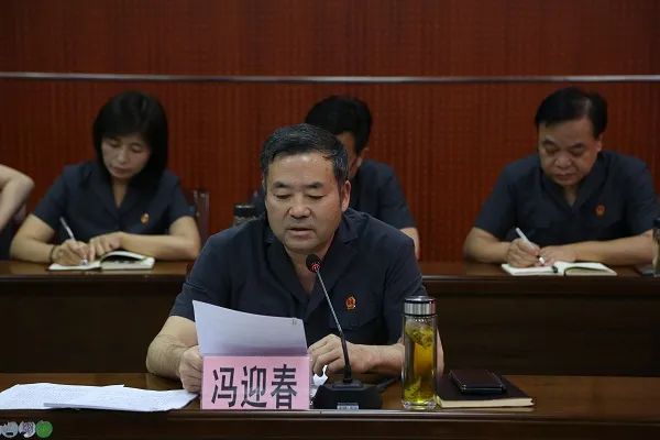冯迎春院长在表态发言中指出,指导组对下一阶段工作提出了明确要求,为