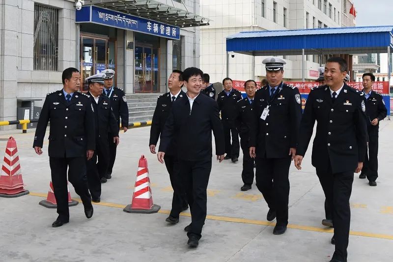 杨喜军同志调研指导甘南公安工作