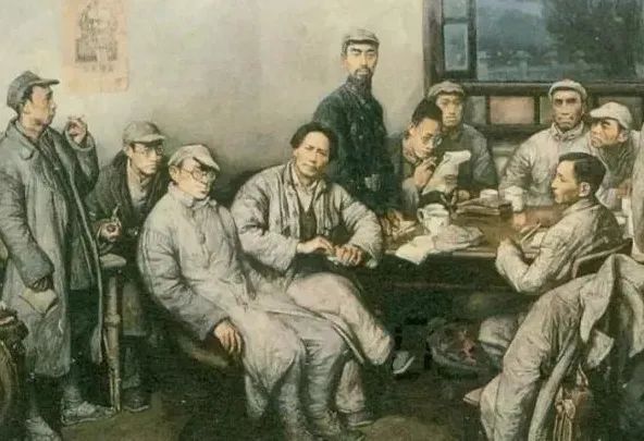 中央美术学院党史学习教育微党课丨美术经典中的党史9遵义会议