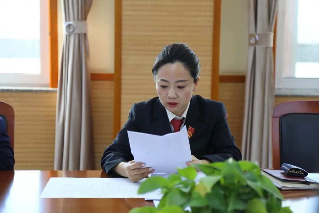 兴和县人民法院召开执行工作推进会