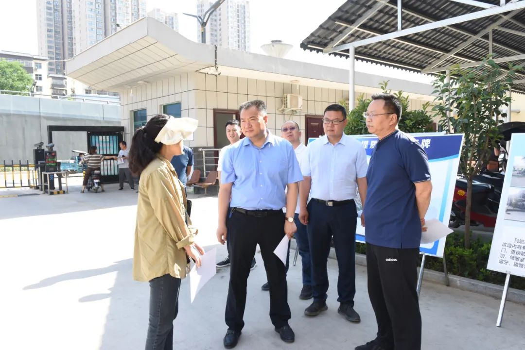 项目建设李宏峰调研老城区重点项目建设情况