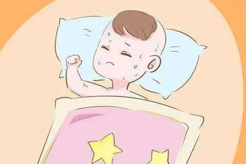 小南话科普宝宝睡觉出汗只是因为热还有可能是得病了