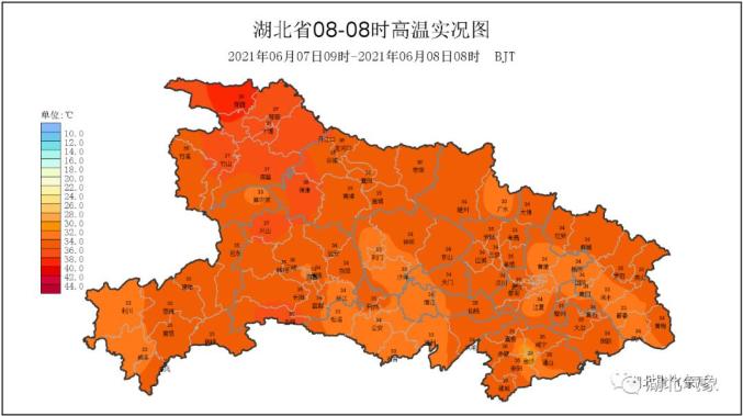 武汉气温今年首破35明天阵雨来袭还有雷电