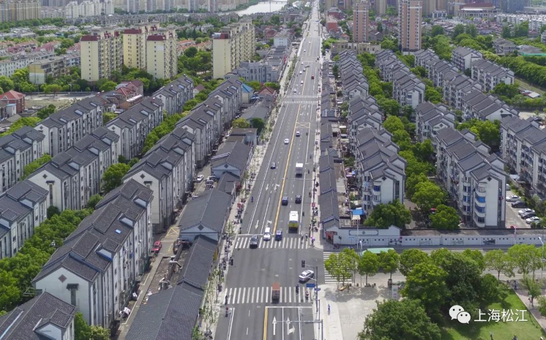 过程曲折结果甜美松江这条主干道全新亮相