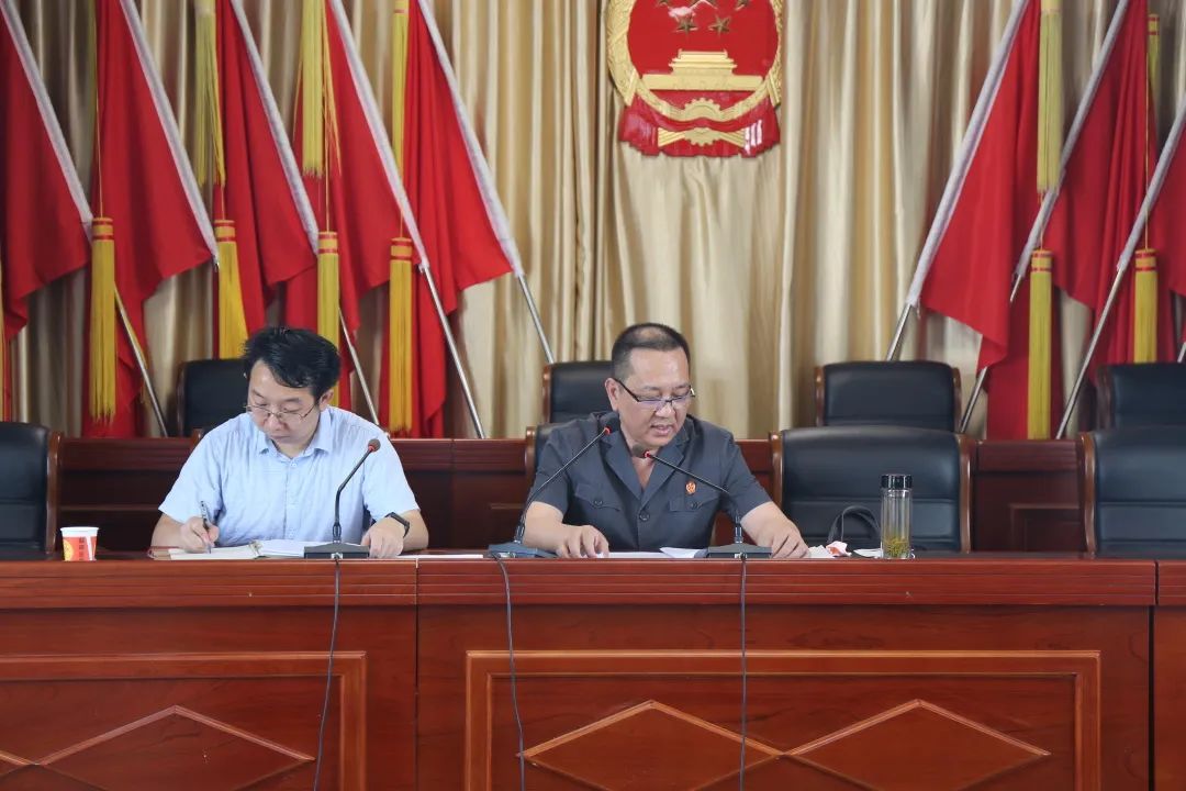 曹光临院长到庙岭镇专题宣讲三个规定