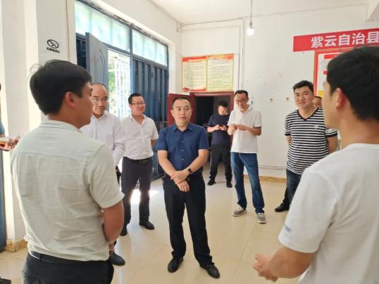 杨坚带队调研农村人居环境整治和城市规划建设发展工作