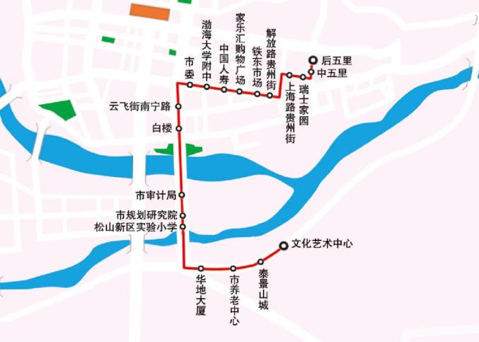 锦州地铁规划图图片