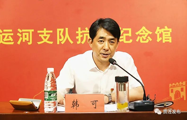 韩可赴江庄镇开展党史学习教育宣讲活动暨专题党课