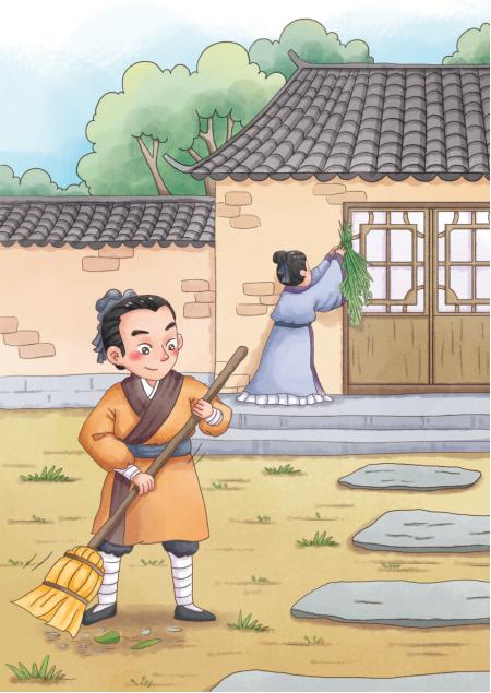 端午挂艾插菖蒲