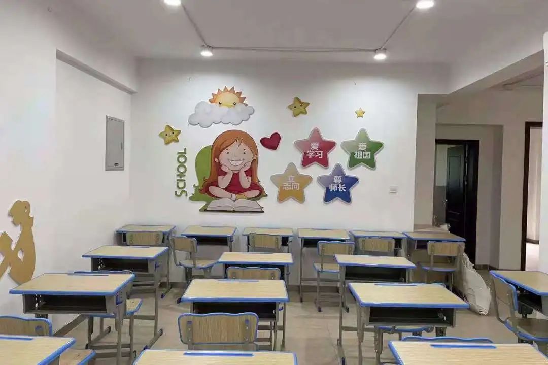 江北万润社区的公益性"四点半课堂"开课啦!