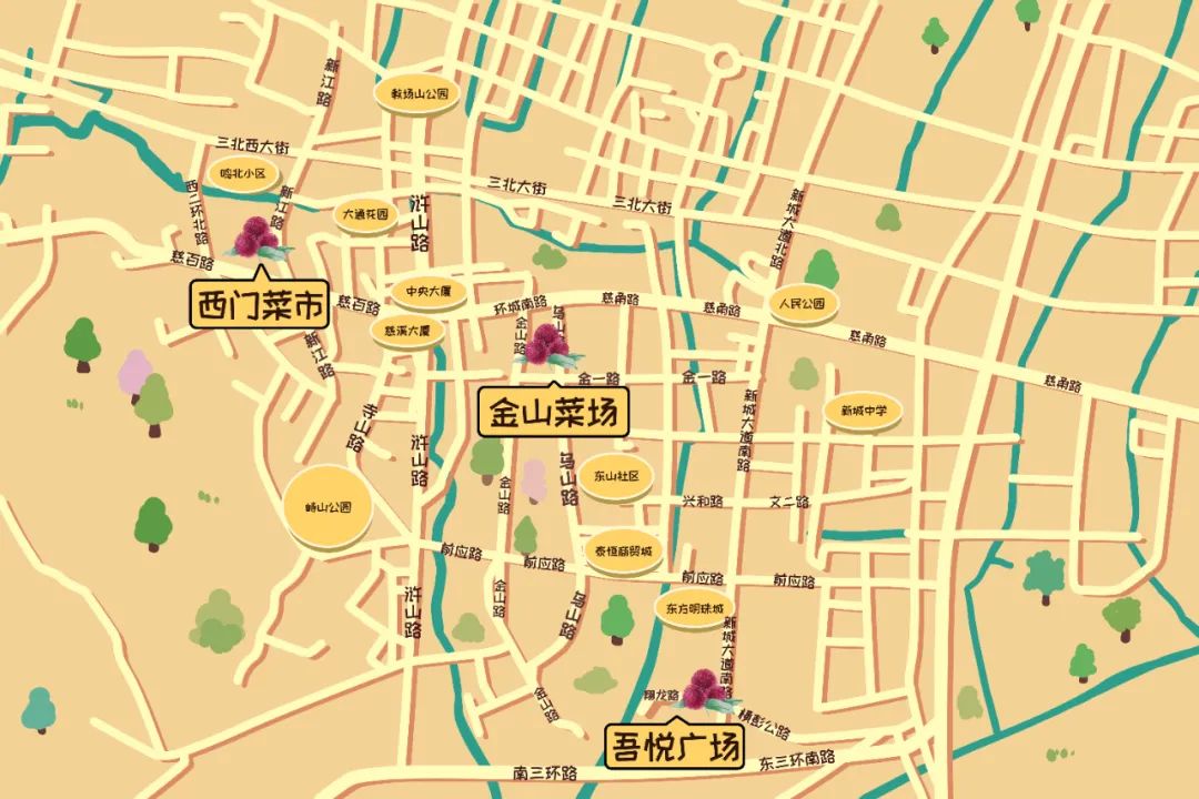 慈溪周巷镇详细地图图片
