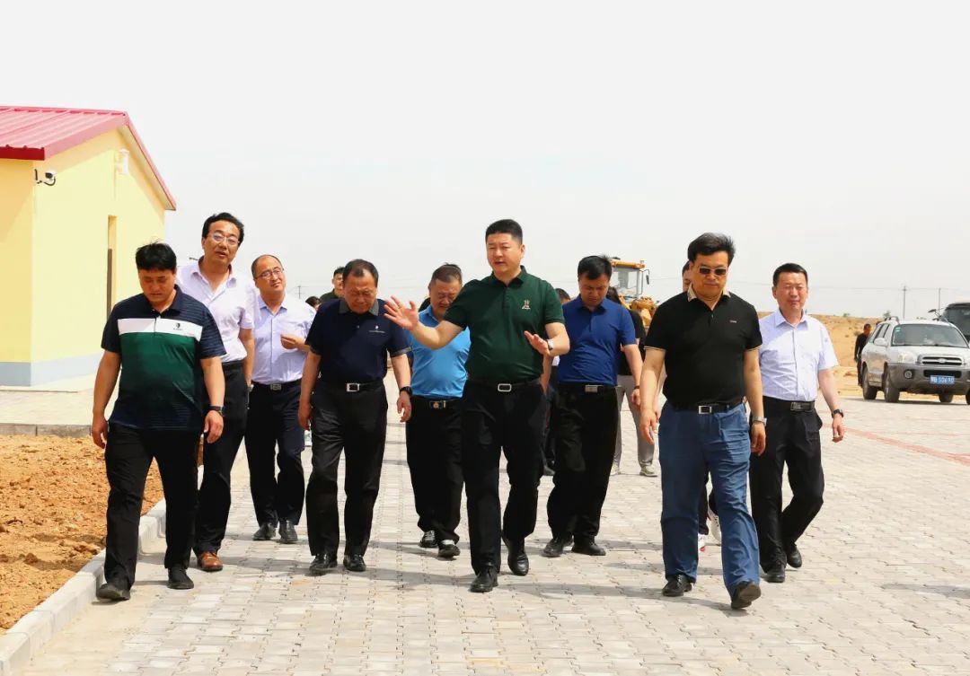 党工委书记韩涛带队调研基础设施建设及项目推进工作