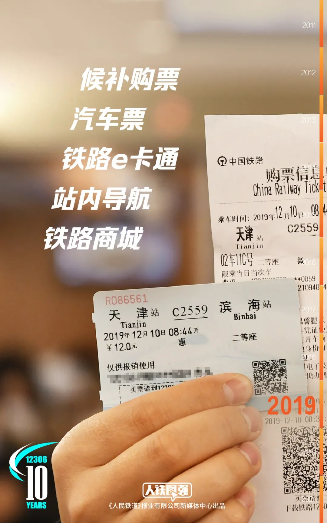 你还记得第一次用12306买火车票是什么时候吗