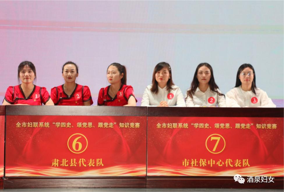 祝贺肃北县代表队荣获全市妇联系统学四史颂党恩跟党走知识竞赛二等奖