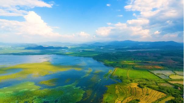 大美安徽美丽河湖池州升金湖湿地生态环境保护与治理