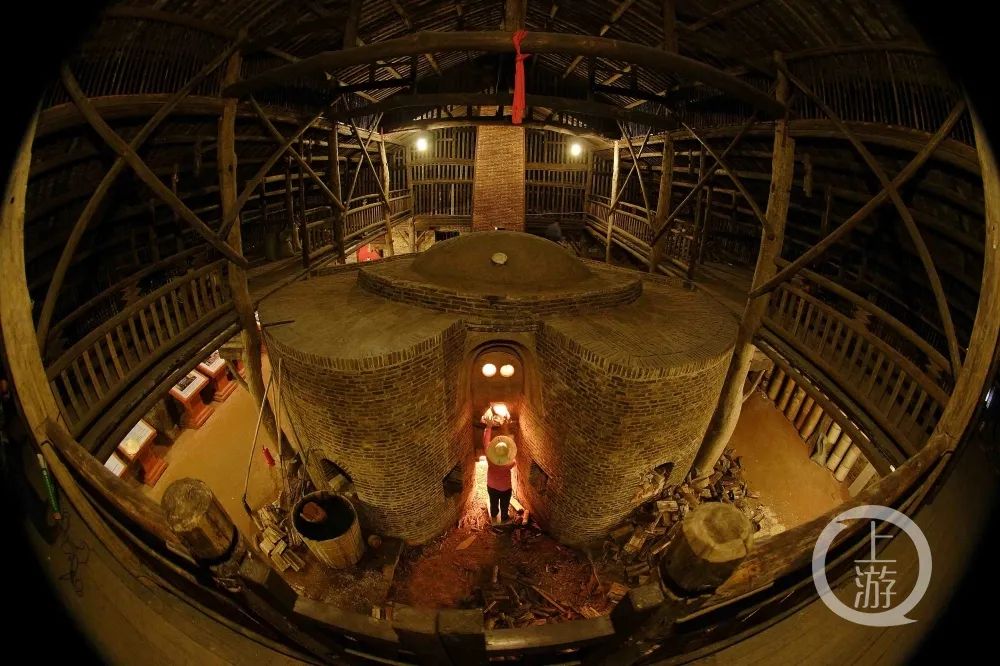 葫芦窑复烧场景./古窑民俗博览区