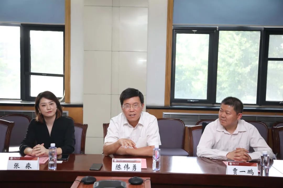 陈伟勇在发言中表示,很荣幸能够参加本次捐赠签约仪式