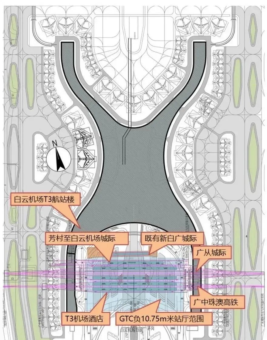 正定机场T3规划图图片
