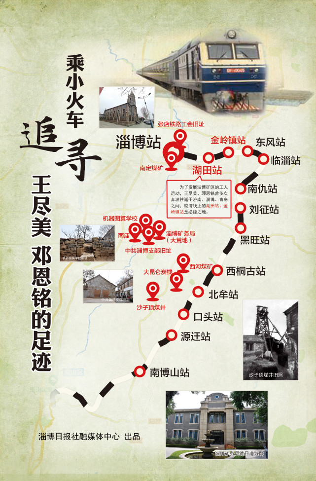 百年之光乘小火车追寻王尽美邓恩铭的足迹