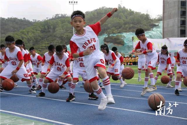 華附汕尾學校體育節現場,華附汕尾學校供圖.