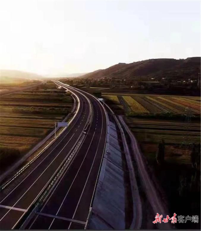 甜永高速环县段各项工程建设任务顺利完成