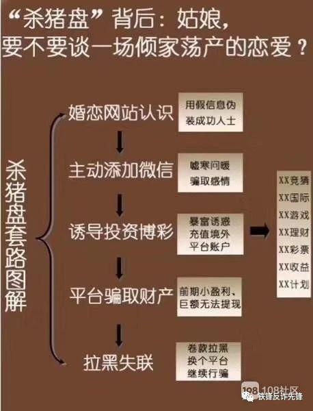 防范电信诈骗杀猪盘类电信网络诈骗