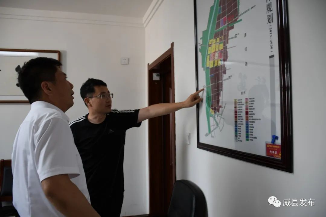 威县检察院党组书记代检察长张晓波到常庄镇调研指导