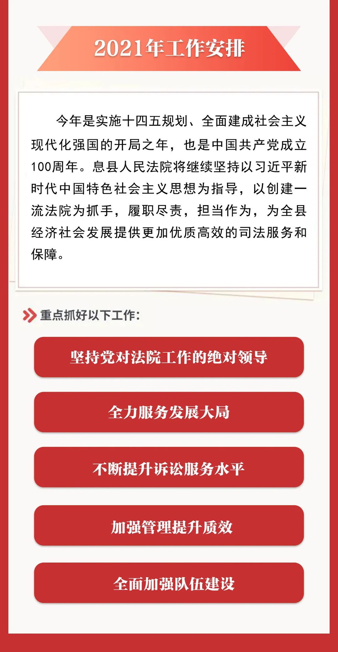 一图读懂息县法院工作报告,来看看都有哪些"干货"吧!