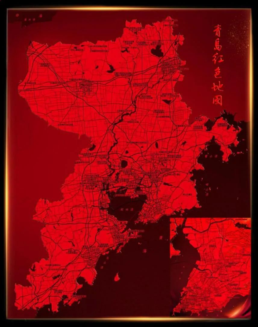 《青岛红色地图》原标题:《地图视角 